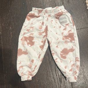 Zara the dye joggers size 3-4 unisex